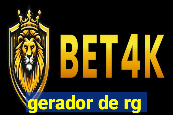 gerador de rg